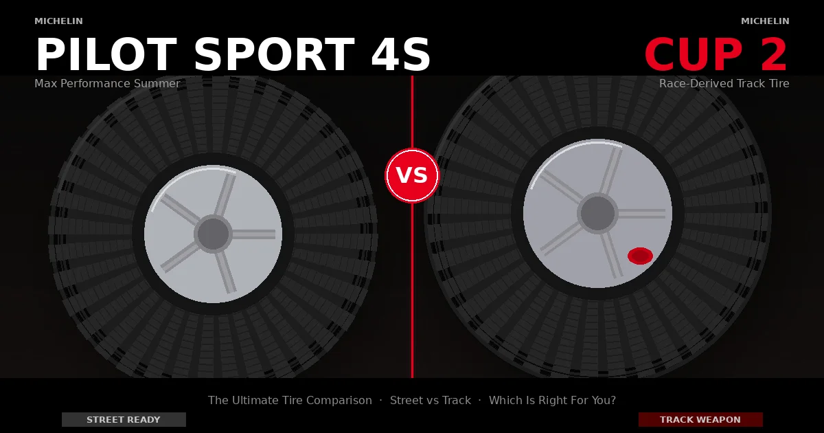 Michelin Pilot Sport 4S vs Cup 2